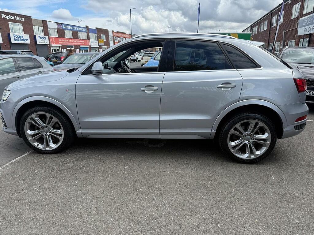 Audi Q3 2.0 Tdi S Line Plus Suv Quattro Silver #6