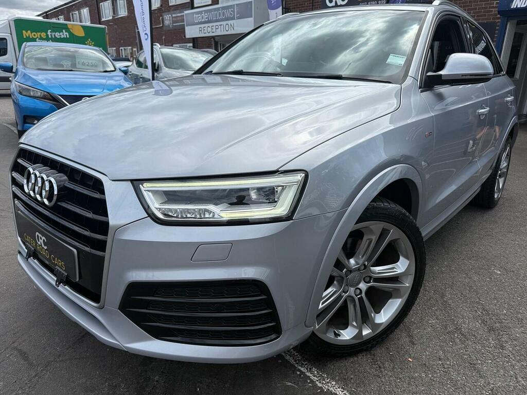 Audi Q3 2.0 Tdi S Line Plus Suv Quattro Silver #3