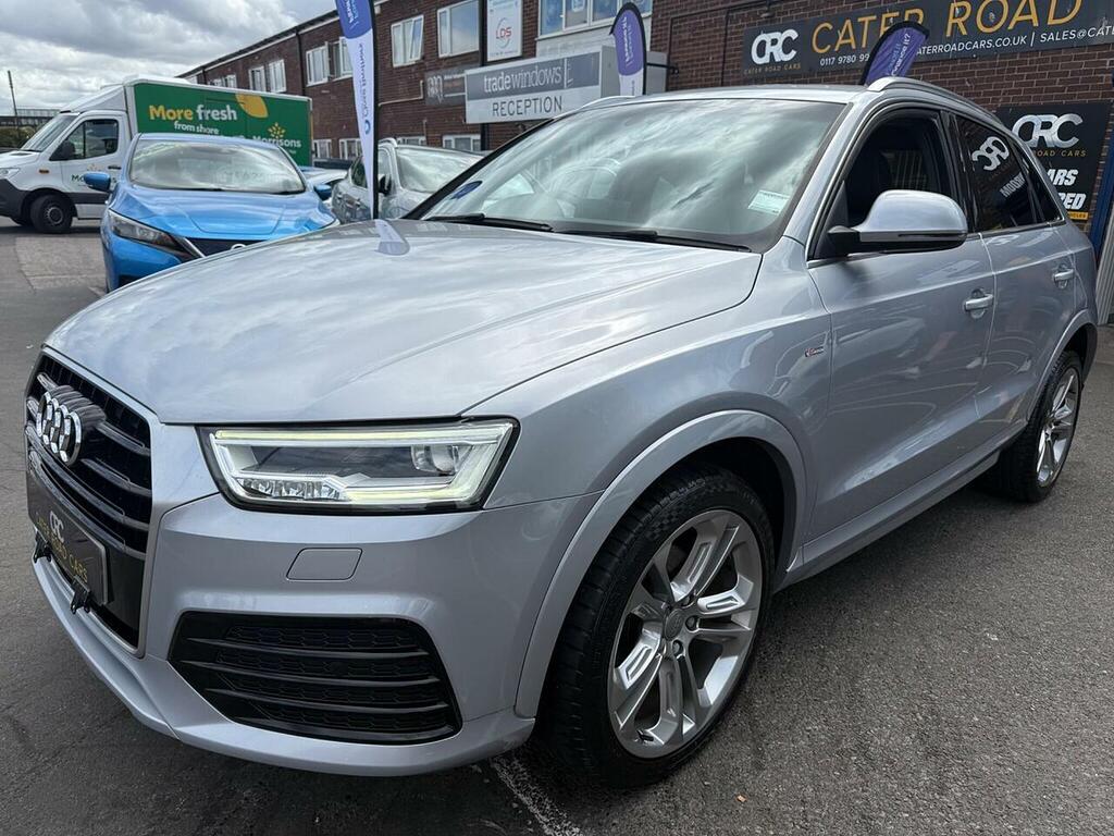 Audi Q3 2.0 Tdi S Line Plus Suv Quattro Silver #4