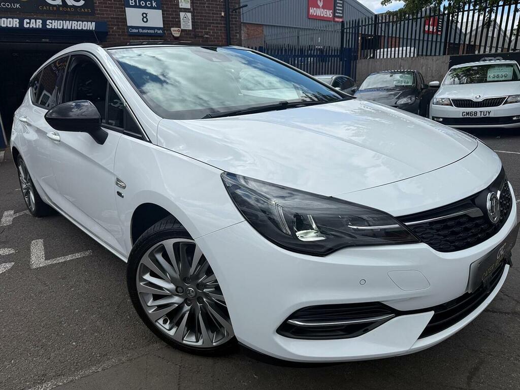 Vauxhall Astra 1.2 Turbo Griffin Edition Hatchback Man White