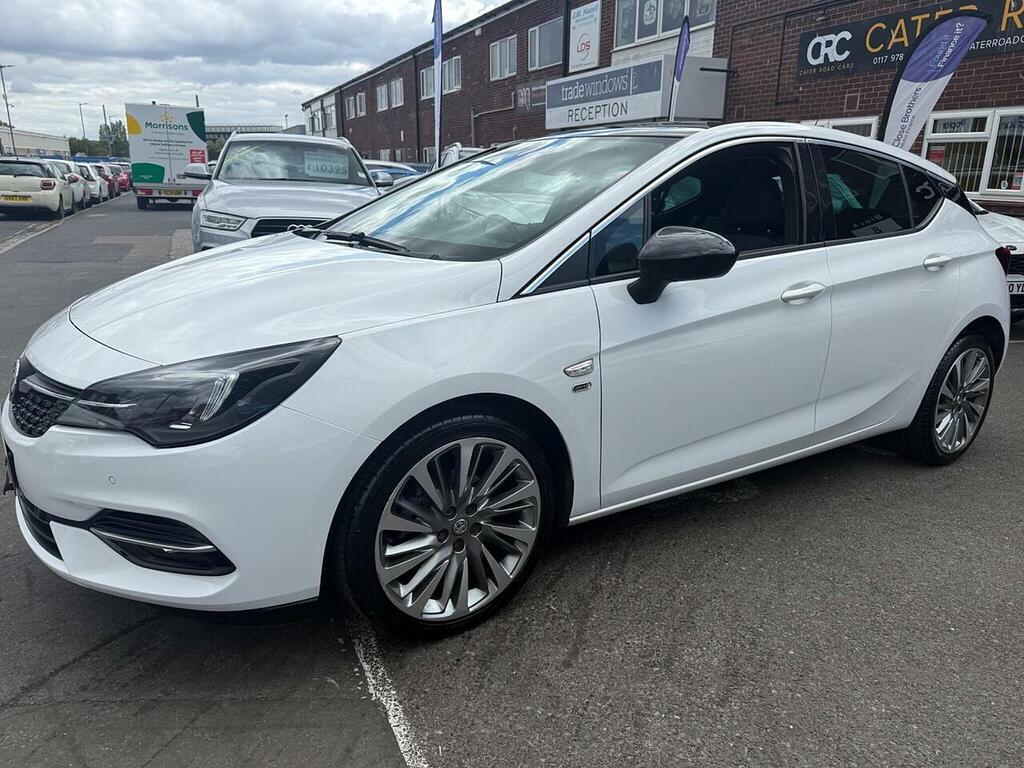 Vauxhall Astra 1.2 Turbo Griffin Edition Hatchback Man White #5