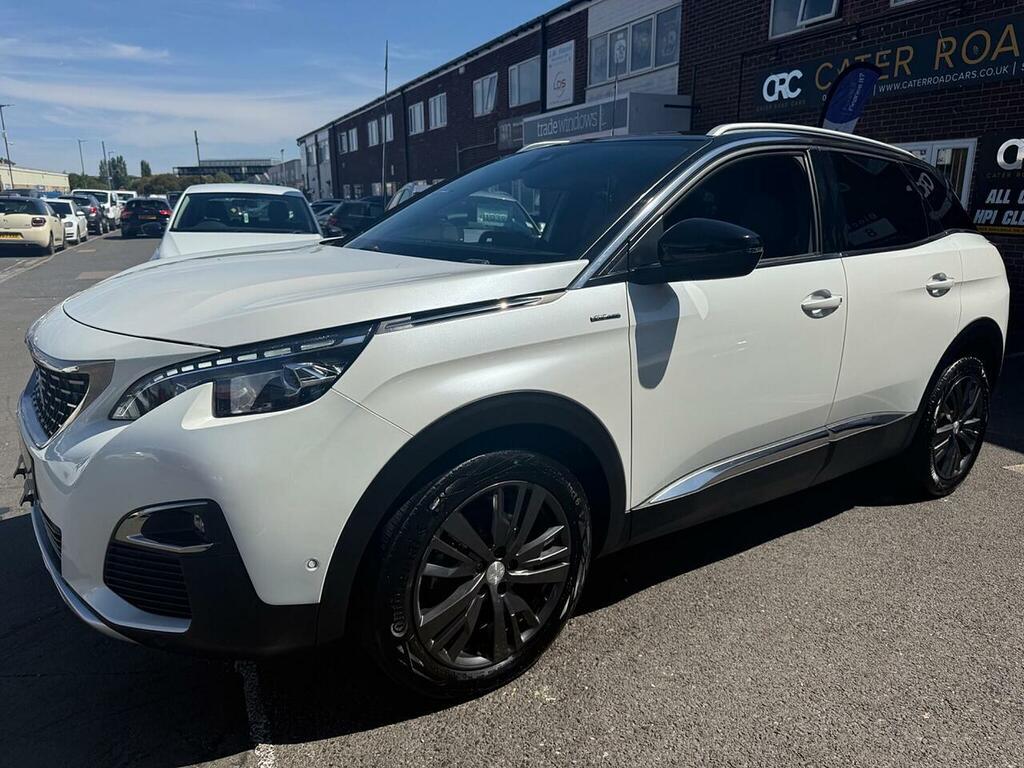 Peugeot 3008 1.5 Bluehdi Gt Line Suv Eat Euro 6 Ss White #5