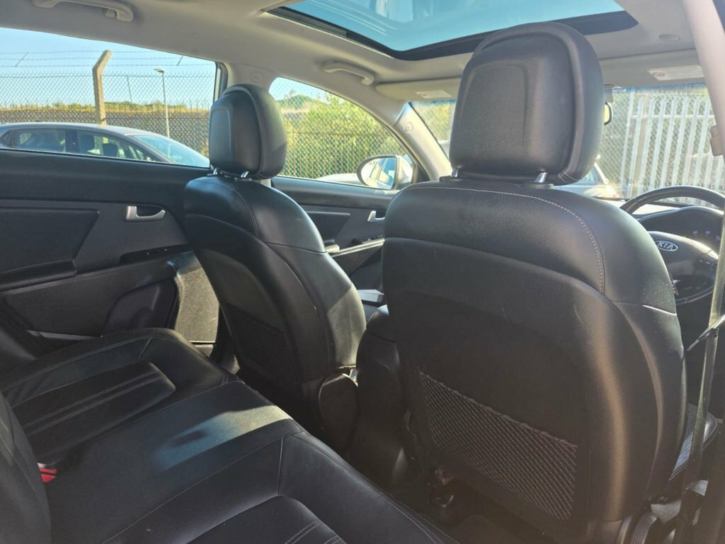 Kia Sportage 2.0 Crdi Kx-3 Black Full Leather Twi Black #19
