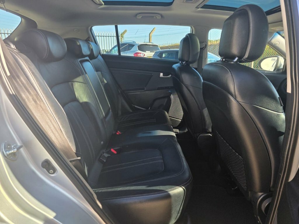 Kia Sportage 2.0 Crdi Kx-3 Black Full Leather Twi Black #16