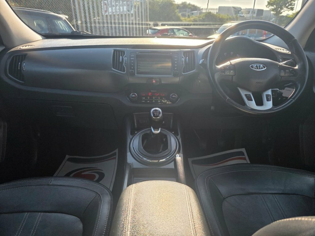 Kia Sportage 2.0 Crdi Kx-3 Black Full Leather Twi Black #25