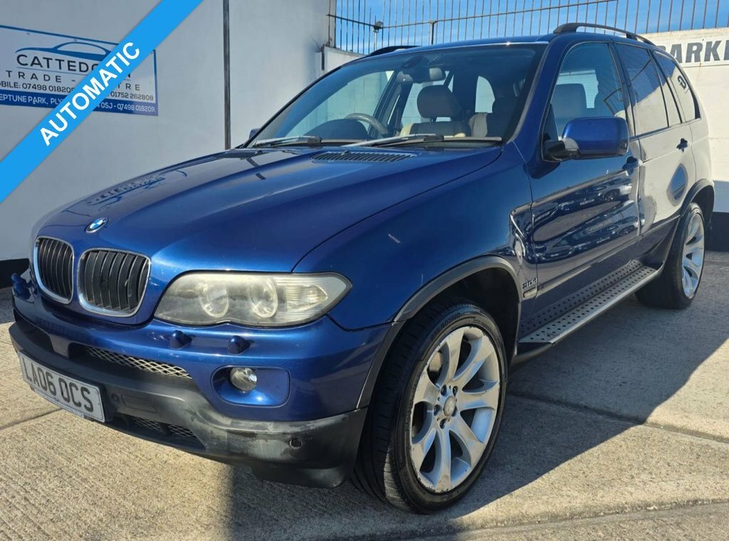 BMW X5 Estate Blue