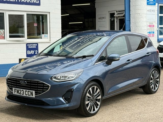 Ford Fiesta 1.0T Ecoboost Titanium X Hatchback Manu Blue