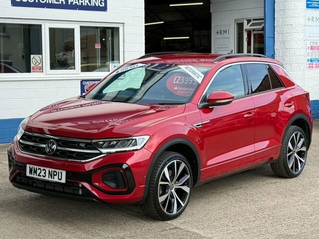 Volkswagen T-Roc 2.0 Tdi R-line Suv Dsg 4Motion Euro 6 Red