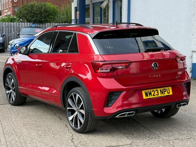Volkswagen T-Roc 2.0 Tdi R-line Suv Dsg 4Motion Euro 6 Red #4
