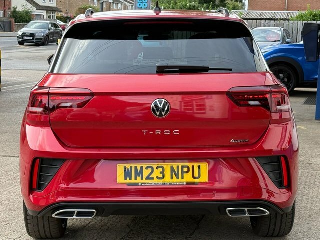 Volkswagen T-Roc 2.0 Tdi R-line Suv Dsg 4Motion Euro 6 Red #5