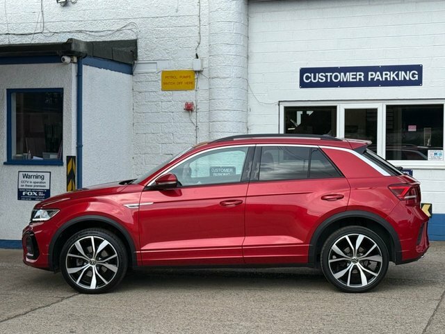 Volkswagen T-Roc 2.0 Tdi R-line Suv Dsg 4Motion Euro 6 Red #3