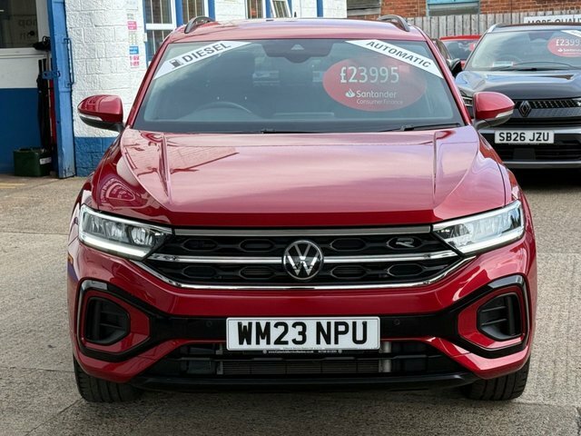 Volkswagen T-Roc 2.0 Tdi R-line Suv Dsg 4Motion Euro 6 Red #2