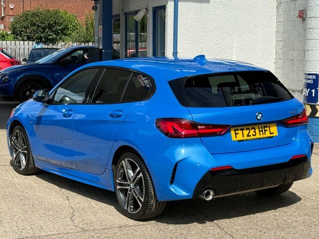 BMW 1 Series 1.5 118I M Sport Lcp Hatchback Blue #4