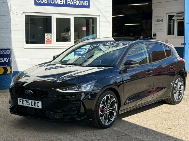 Ford Focus 1.0T Ecoboost Mhev St-line Estate Hybri Black #1