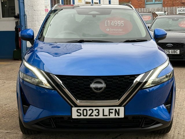 Nissan Qashqai 1.3 Dig-t Mhev Acenta Premium Suv Hybri Blue #2