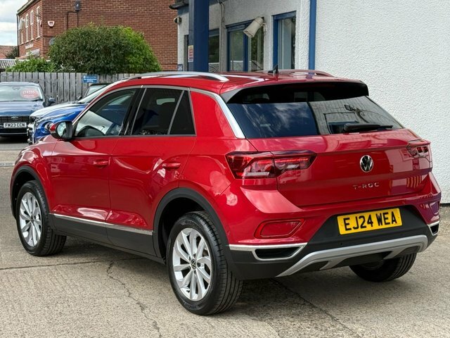Volkswagen T-Roc Tsi Style Suv Red #4