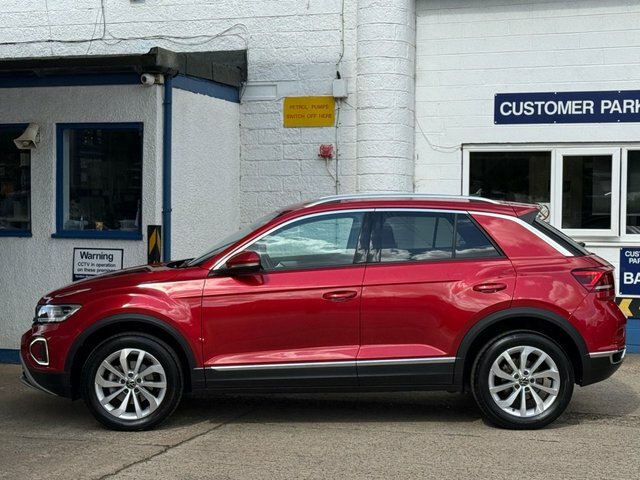 Volkswagen T-Roc Tsi Style Suv Red #3