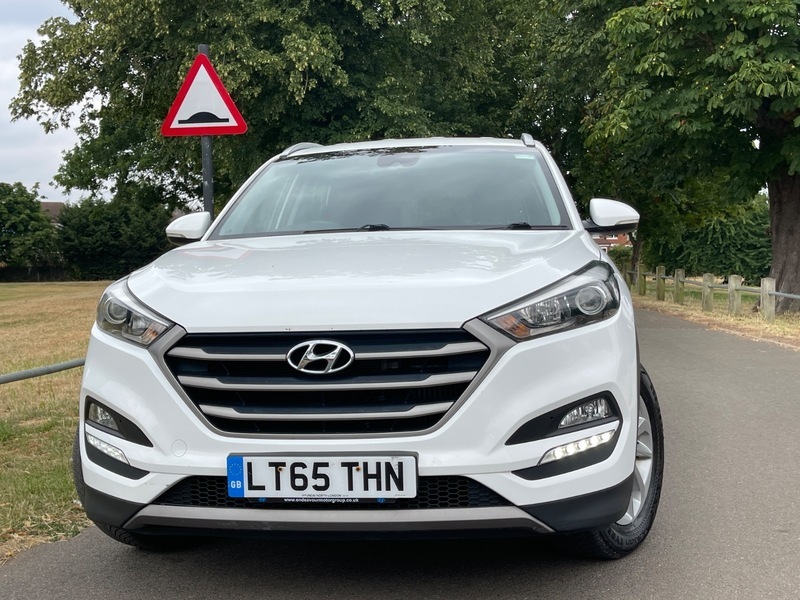 Hyundai Tucson Crdi Se Blue Drive White #5