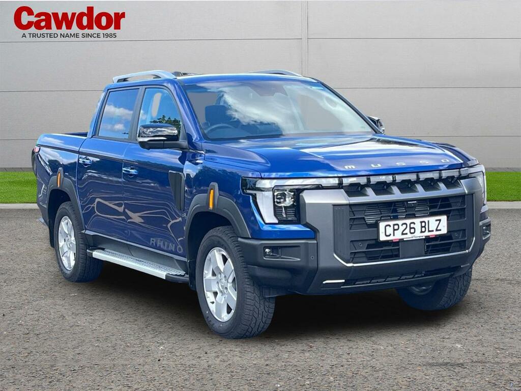 SsangYong Musso Dbcb Pick Up 2.2 199Hp Rhino Audouble Cab CP26BLZ Blue