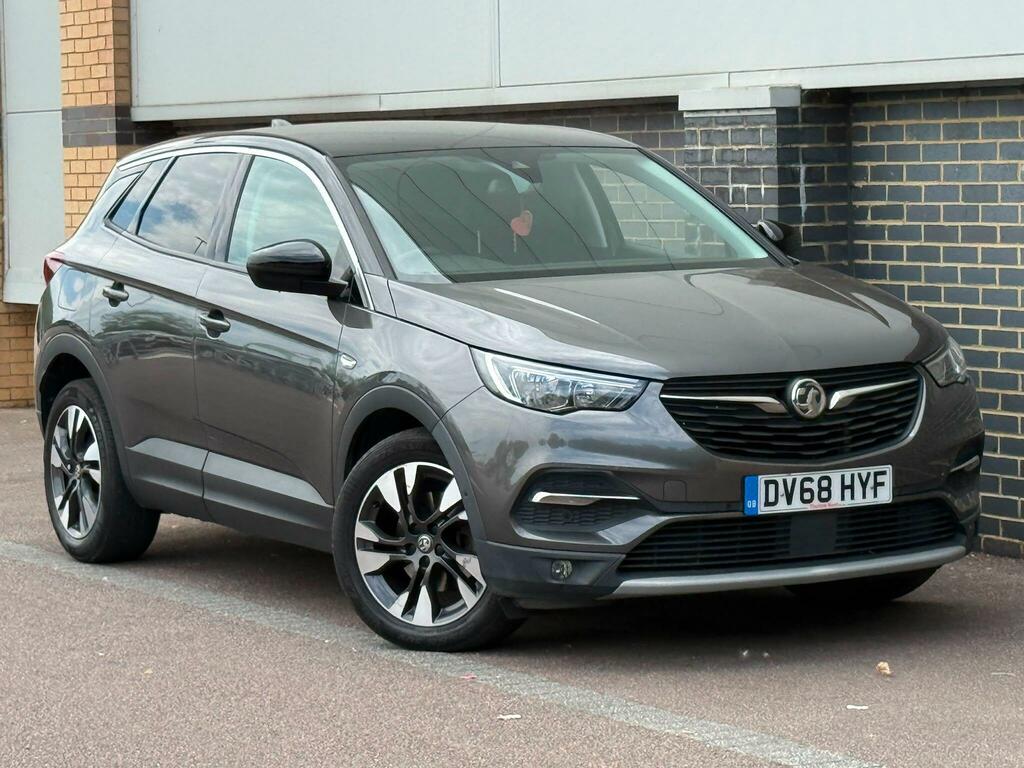 Vauxhall Grandland X 1.2 Turbo Sport Nav Euro 6 Ss DV68HYF Grey