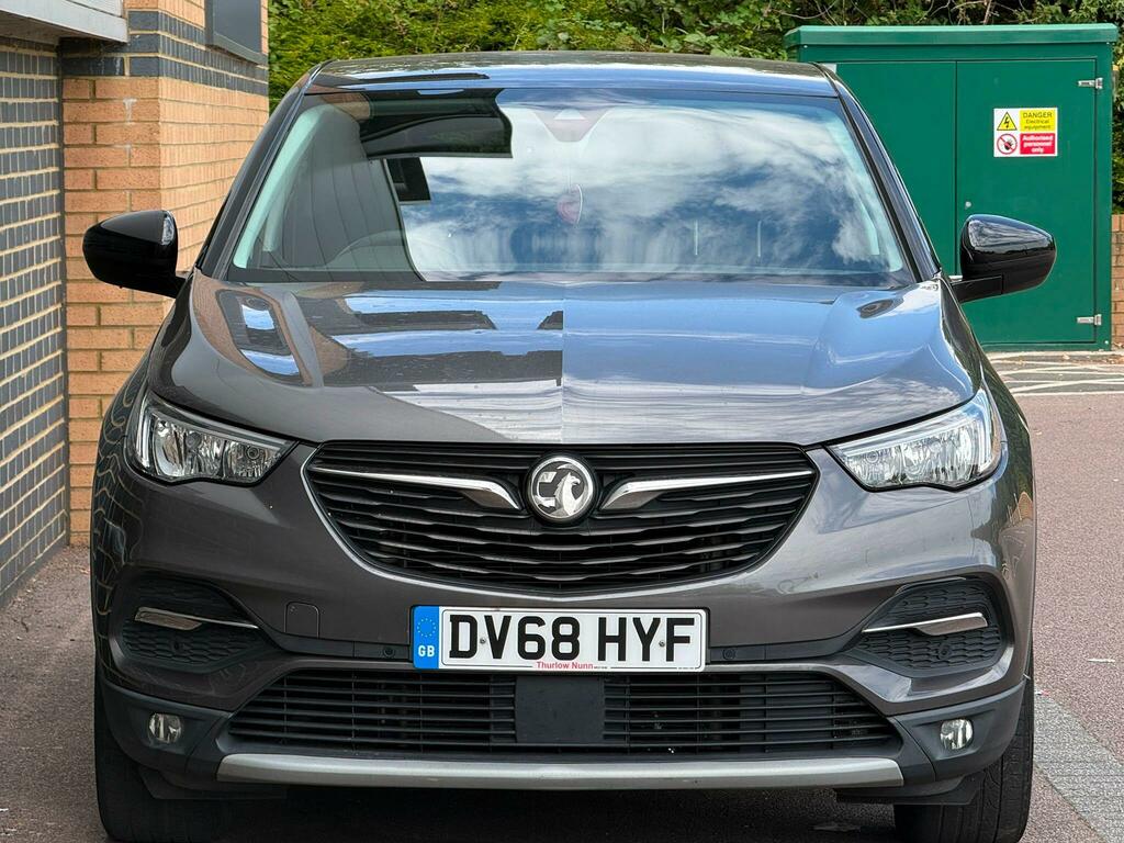 Vauxhall Grandland X 1.2 Turbo Sport Nav Euro 6 Ss DV68HYF Grey #6