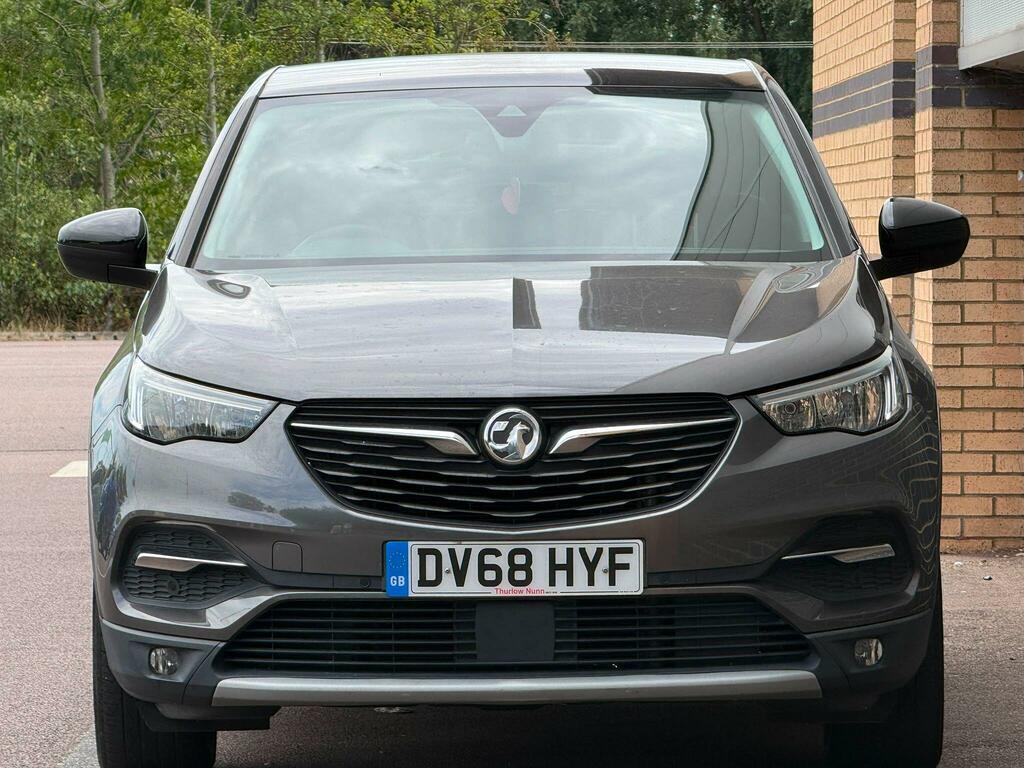Vauxhall Grandland X 1.2 Turbo Sport Nav Euro 6 Ss DV68HYF Grey #2