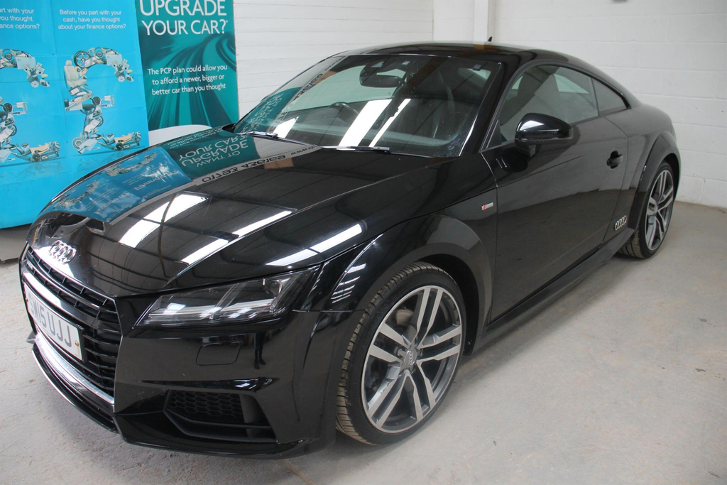 Audi TT 2.0 Tfsi S Line S Tronic Quattro Euro 6 Ss Black #6