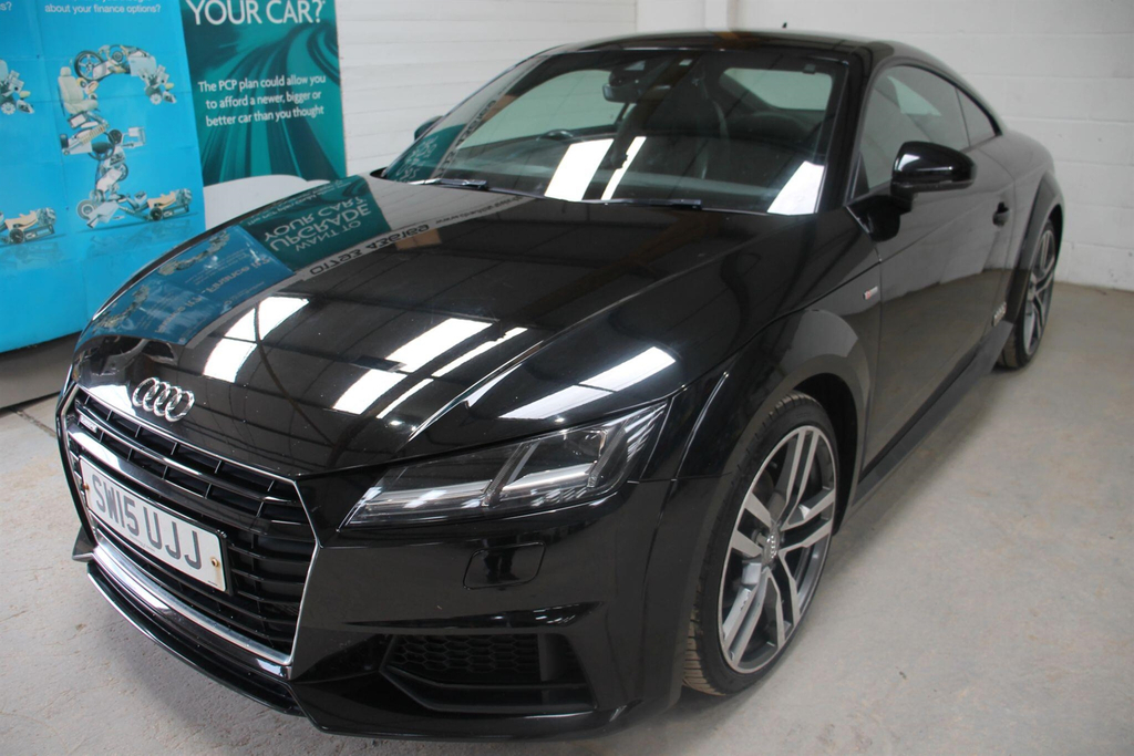 Audi TT 2.0 Tfsi S Line S Tronic Quattro Euro 6 Ss Black #5