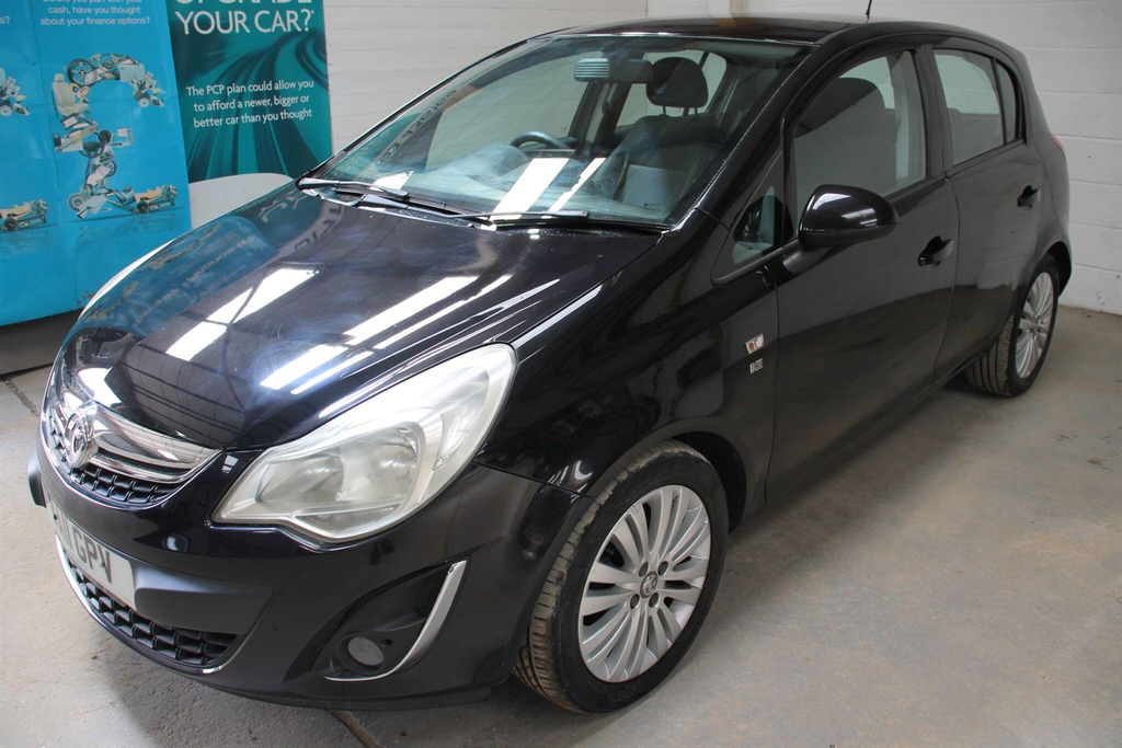 Vauxhall Corsa 1.2 16V Excite Euro 5 Ac Black #6