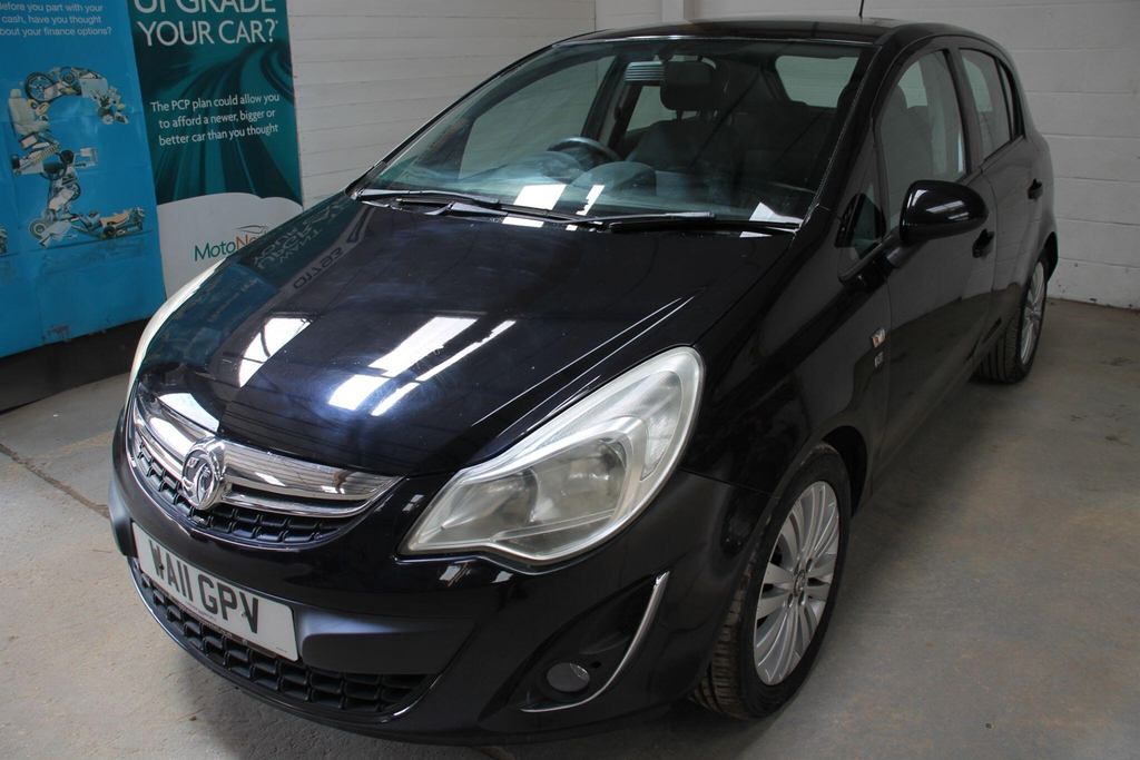 Vauxhall Corsa 1.2 16V Excite Euro 5 Ac Black #5