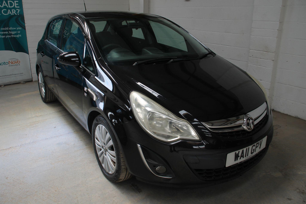 Vauxhall Corsa 1.2 16V Excite Euro 5 Ac Black #3