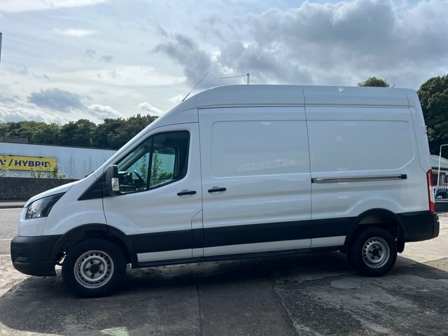Ford Transit Custom 2021 2.0 350 Ecoblue Leader Panel Van M MD70LBO White #6