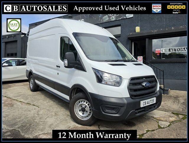 Ford Transit Custom 2021 2.0 350 Ecoblue Leader Panel Van M MD70LBO White