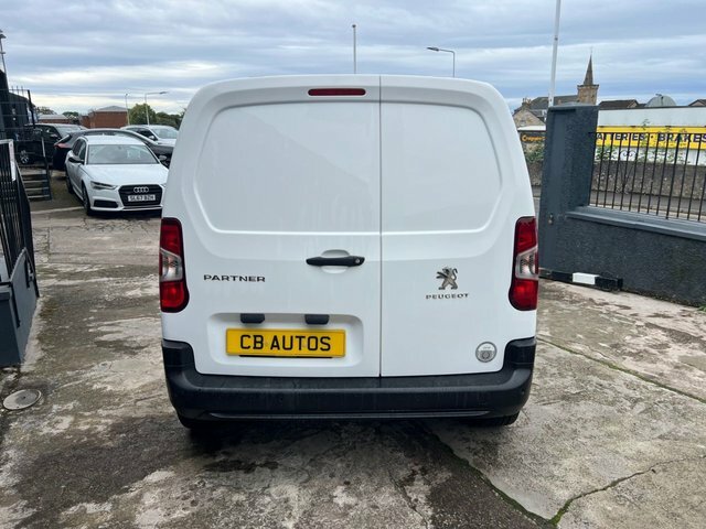 Peugeot Partner 2019 1.5 Bluehdi 1000 Professional Standard Panel White #5