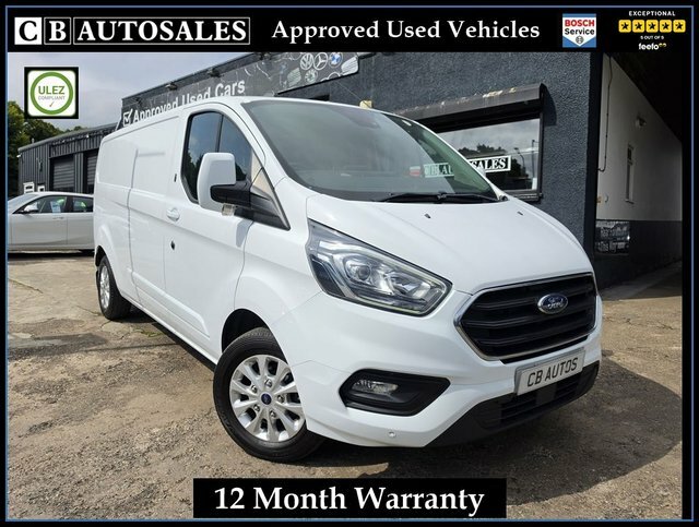 Ford Transit Custom 2021 2.0 300 Ecoblue Limited Panel Van White