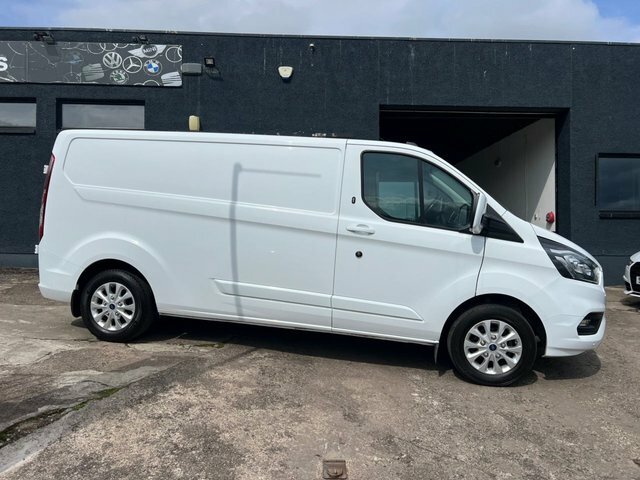 Ford Transit Custom 2021 2.0 300 Ecoblue Limited Panel Van White #3