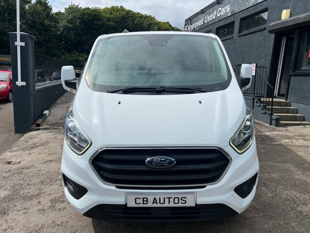 Ford Transit Custom 2021 2.0 300 Ecoblue Limited Panel Van White #2