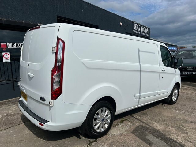 Ford Transit Custom 2021 2.0 300 Ecoblue Limited Panel Van White #4