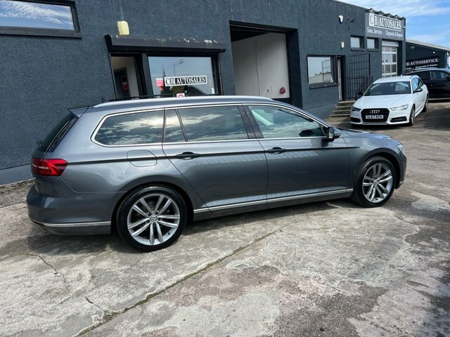 Volkswagen Passat 2017 2.0 Tdi Gt Estate Euro 6 S Grey #2