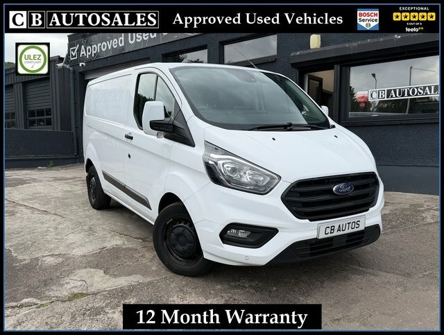 Ford Transit Custom 2019 2.0 300 Ecoblue Trend Panel Van Au White