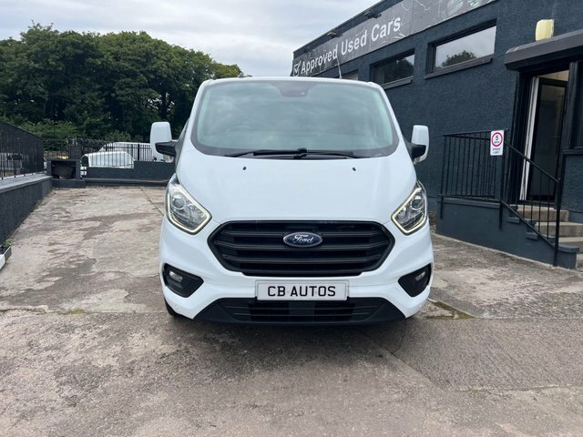 Ford Transit Custom 2019 2.0 300 Ecoblue Trend Panel Van Au White #2