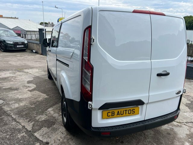 Ford Transit Custom 2019 2.0 300 Ecoblue Crew Van Double Cab Diese White #6