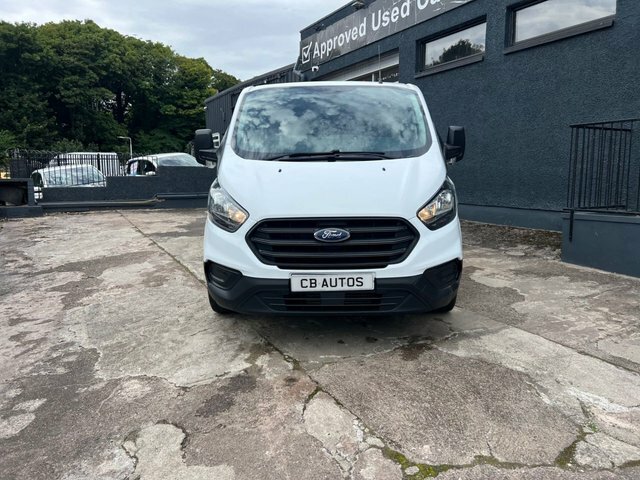 Ford Transit Custom 2019 2.0 300 Ecoblue Crew Van Double Cab Diese White #2