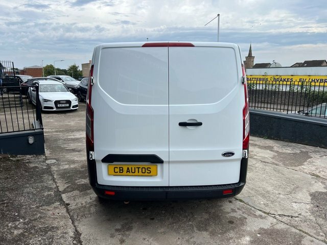 Ford Transit Custom 2019 2.0 300 Ecoblue Crew Van Double Cab Diese White #5