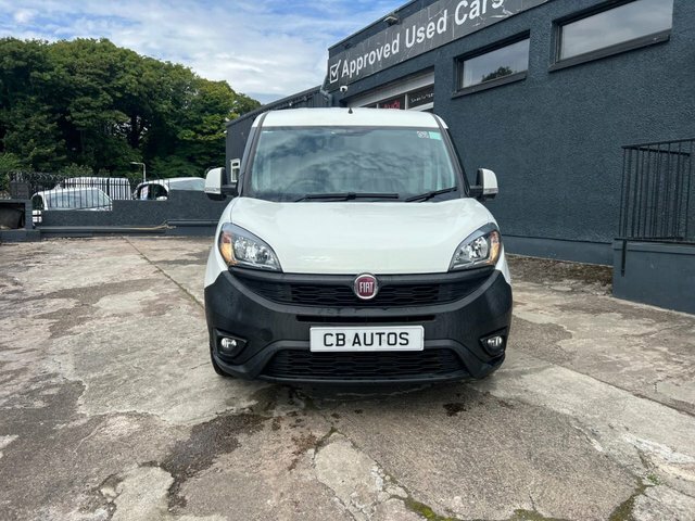 Fiat Doblo 2018 1.4 16V Sx Panel Van L1 H2 White #2