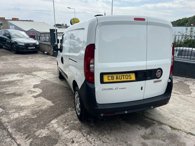 Fiat Doblo 2018 1.4 16V Sx Panel Van L1 H2 White #5