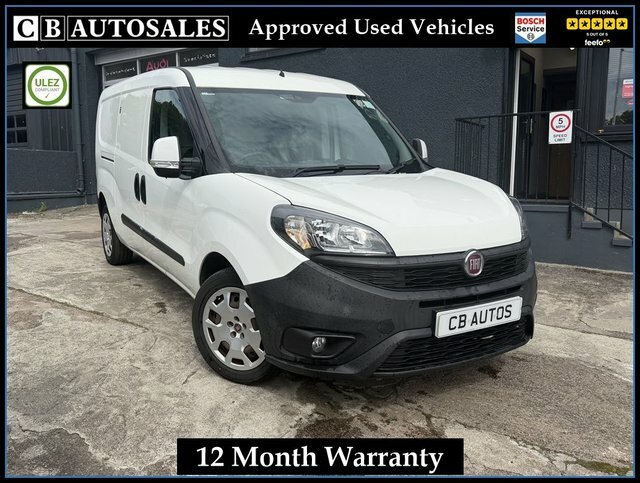 Fiat Doblo 2018 1.4 16V Sx Panel Van L1 H2 White