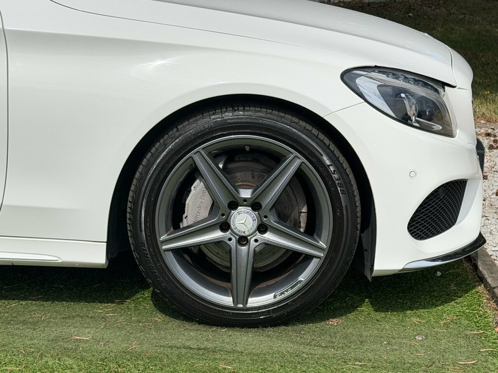 Mercedes-Benz C Class 2L Amg Line White #6
