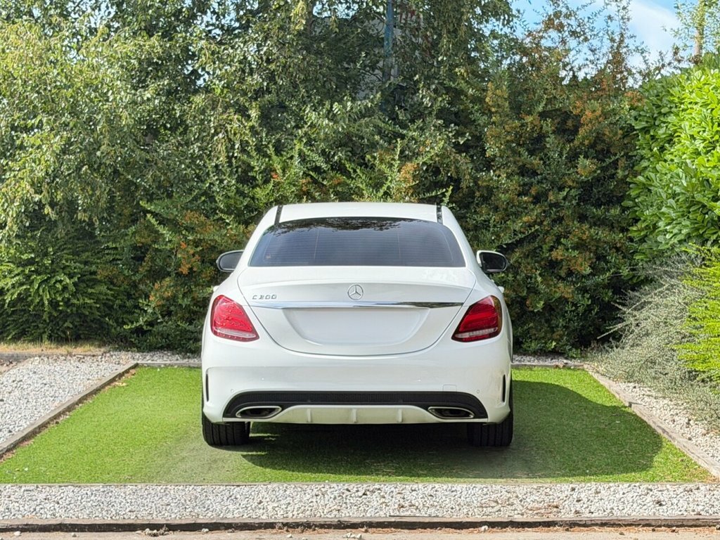 Mercedes-Benz C Class Saloon 2.1 C220d Amg Line 7G-tronic Euro 6 Ss Silver #7