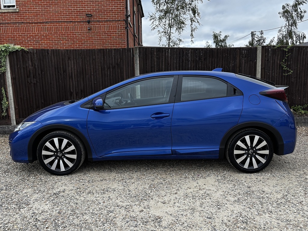 Honda Civic I-vtec Se Plus Blue